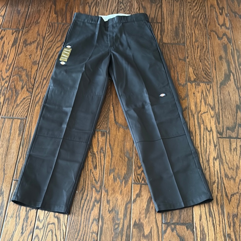 Dickies Loose Fit Twill Work Pants Brand New Black Size 34x34